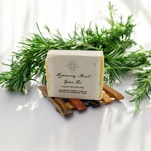 Organic Shampoo Bar - Rosemary, Mint, Green Tea