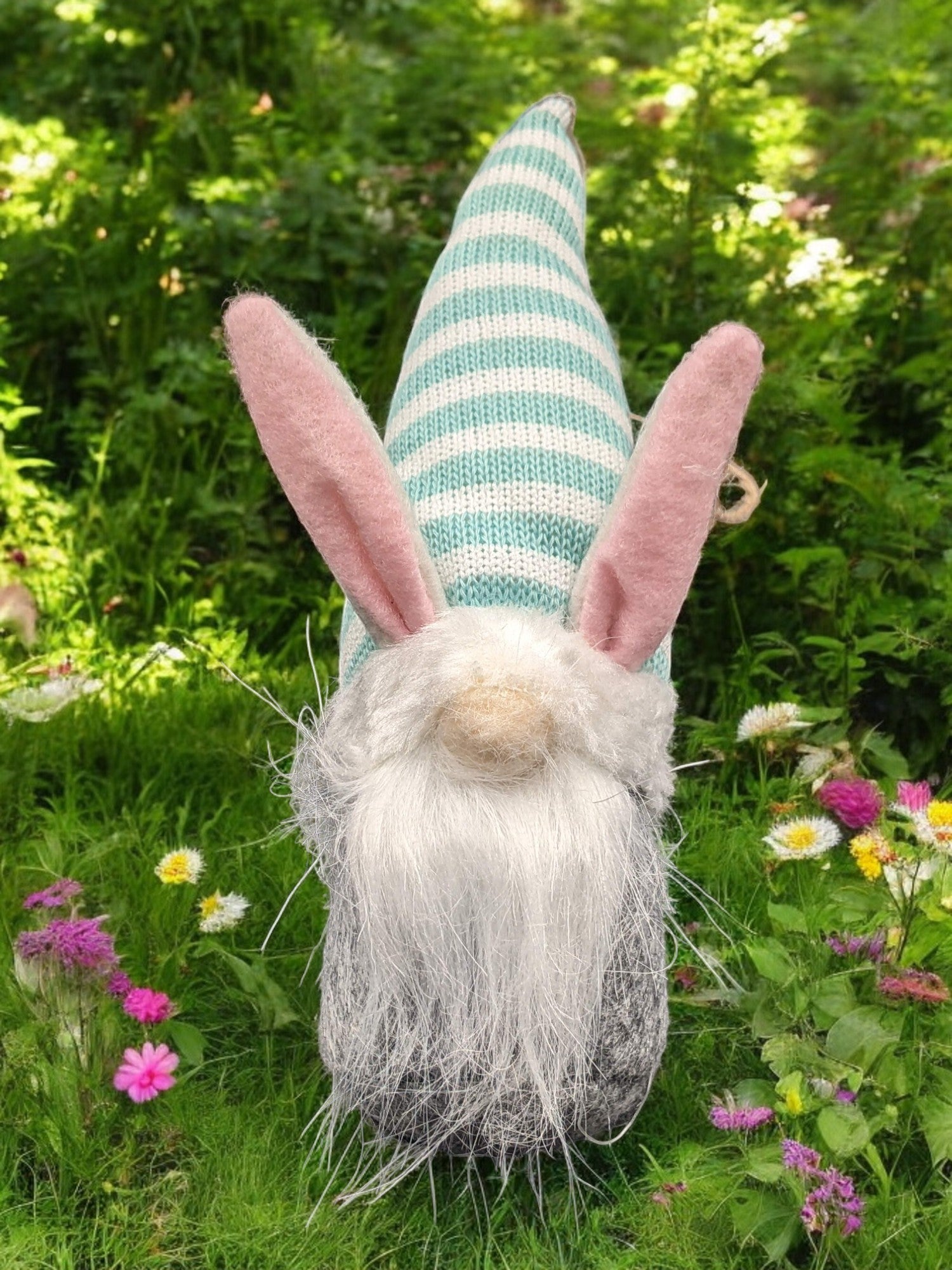 Wildflower Bunny Gnome