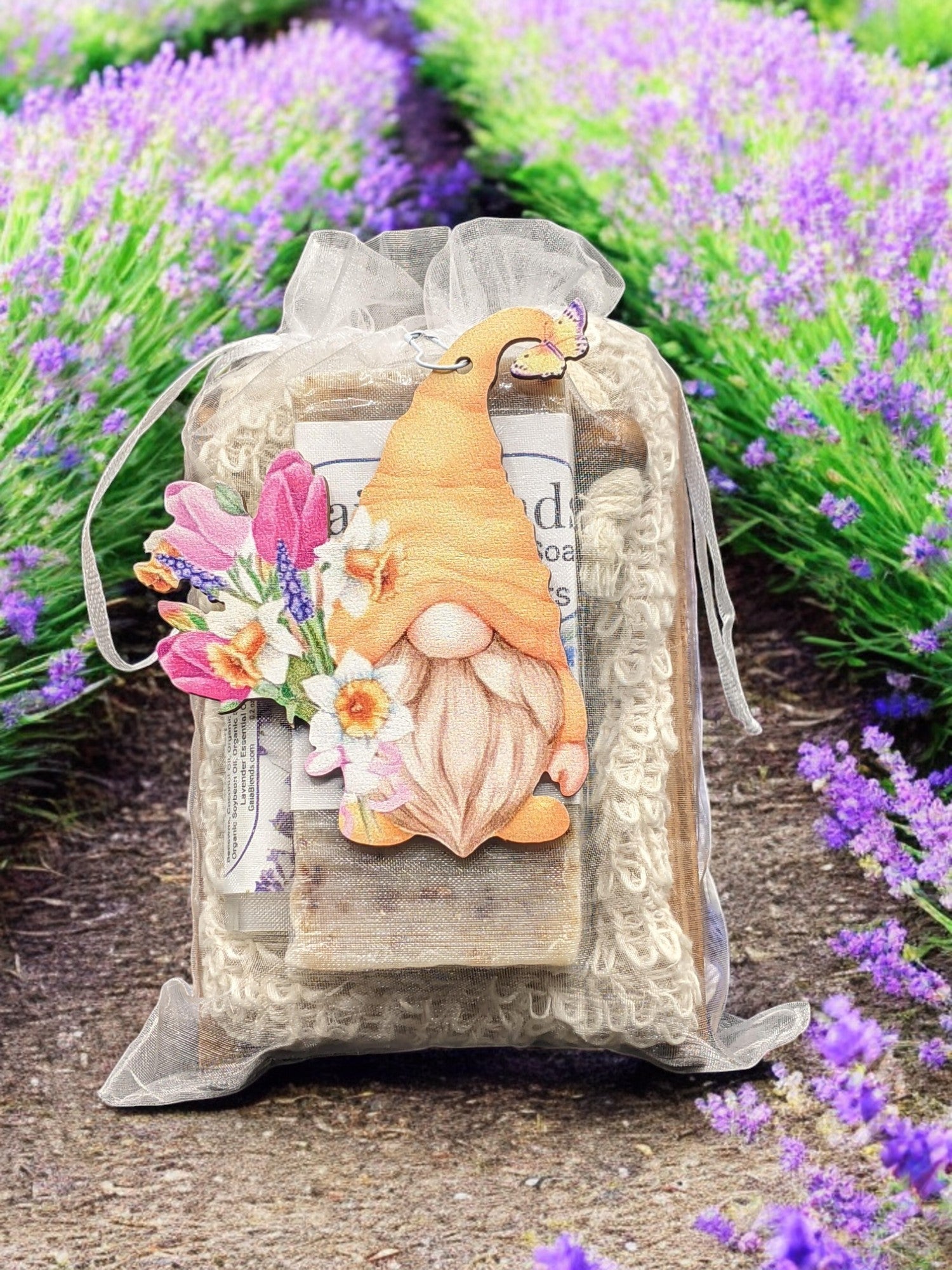 Lavender Flowers Boutique Gnome