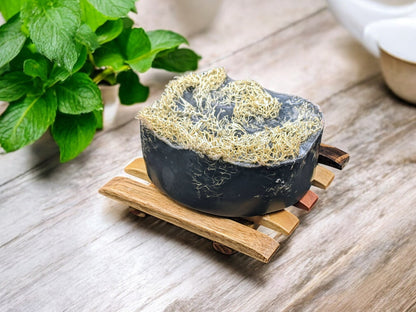 Peppermint & Charcoal Loofah
