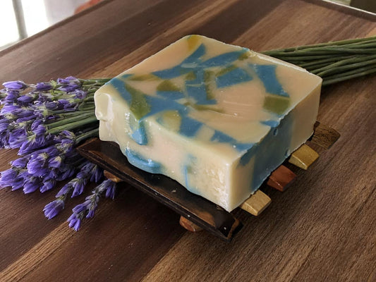 Lemongrass, Lavender, Goat Milk Soap