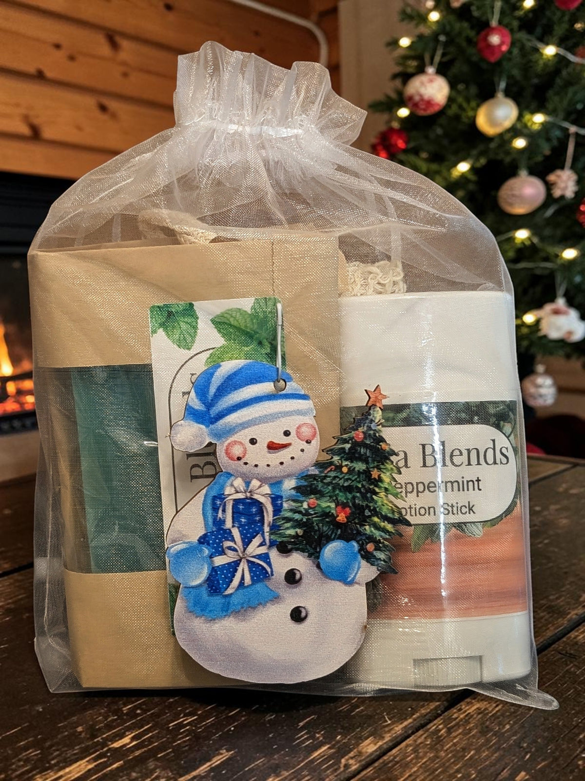 Peppermint Gift Set Snowman