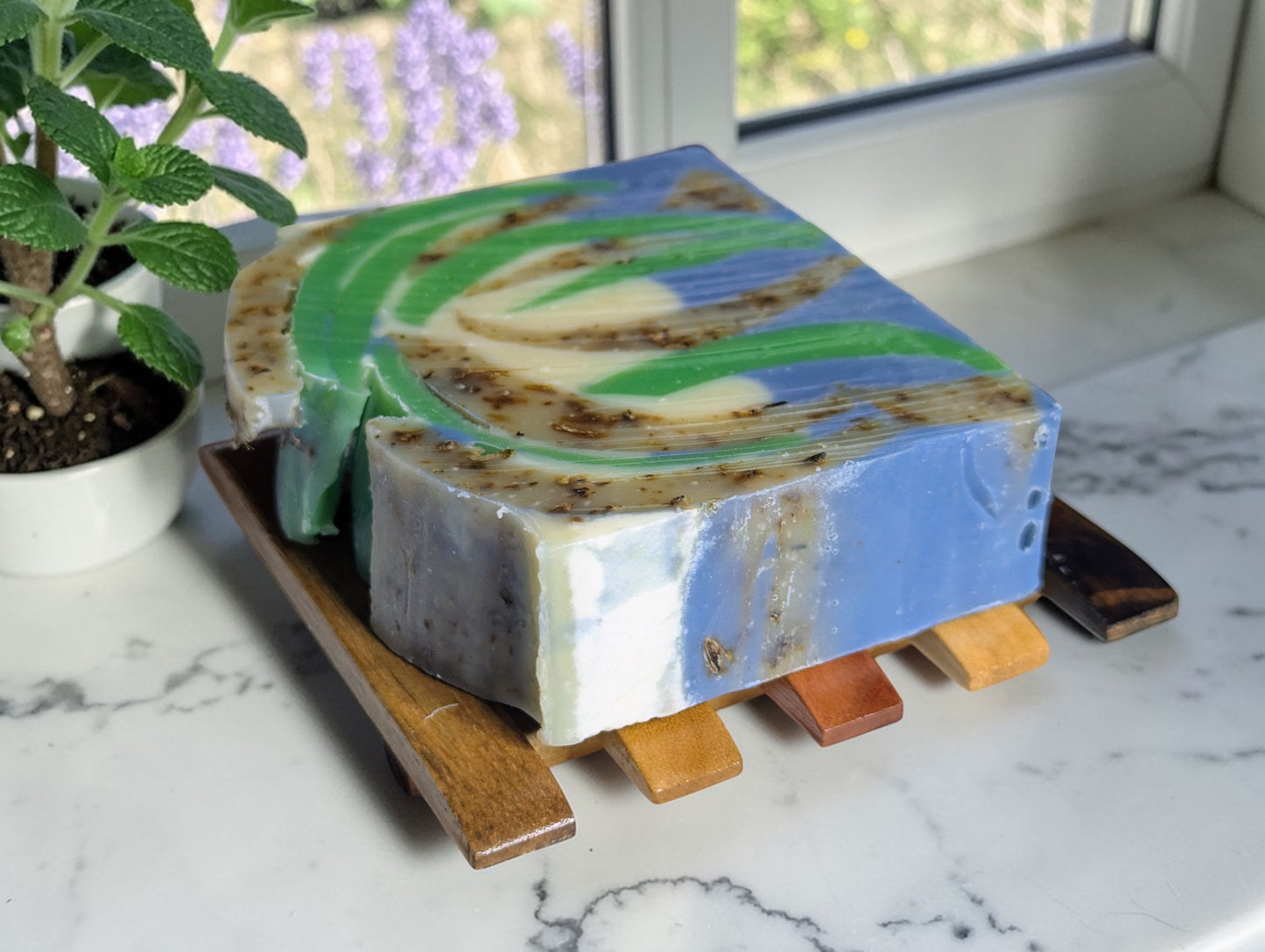 Peppermint & Lavender Flowers Travel Set