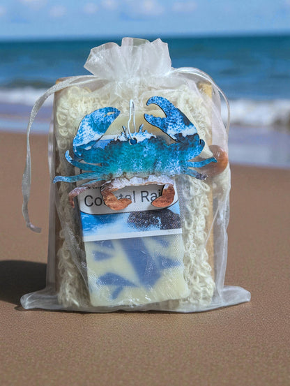 Coastal Rain Crab on the Beach