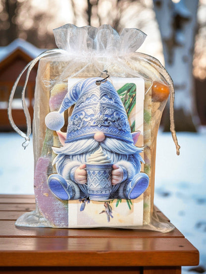 Rosemary with Lavender Flowers Gnome with Mug