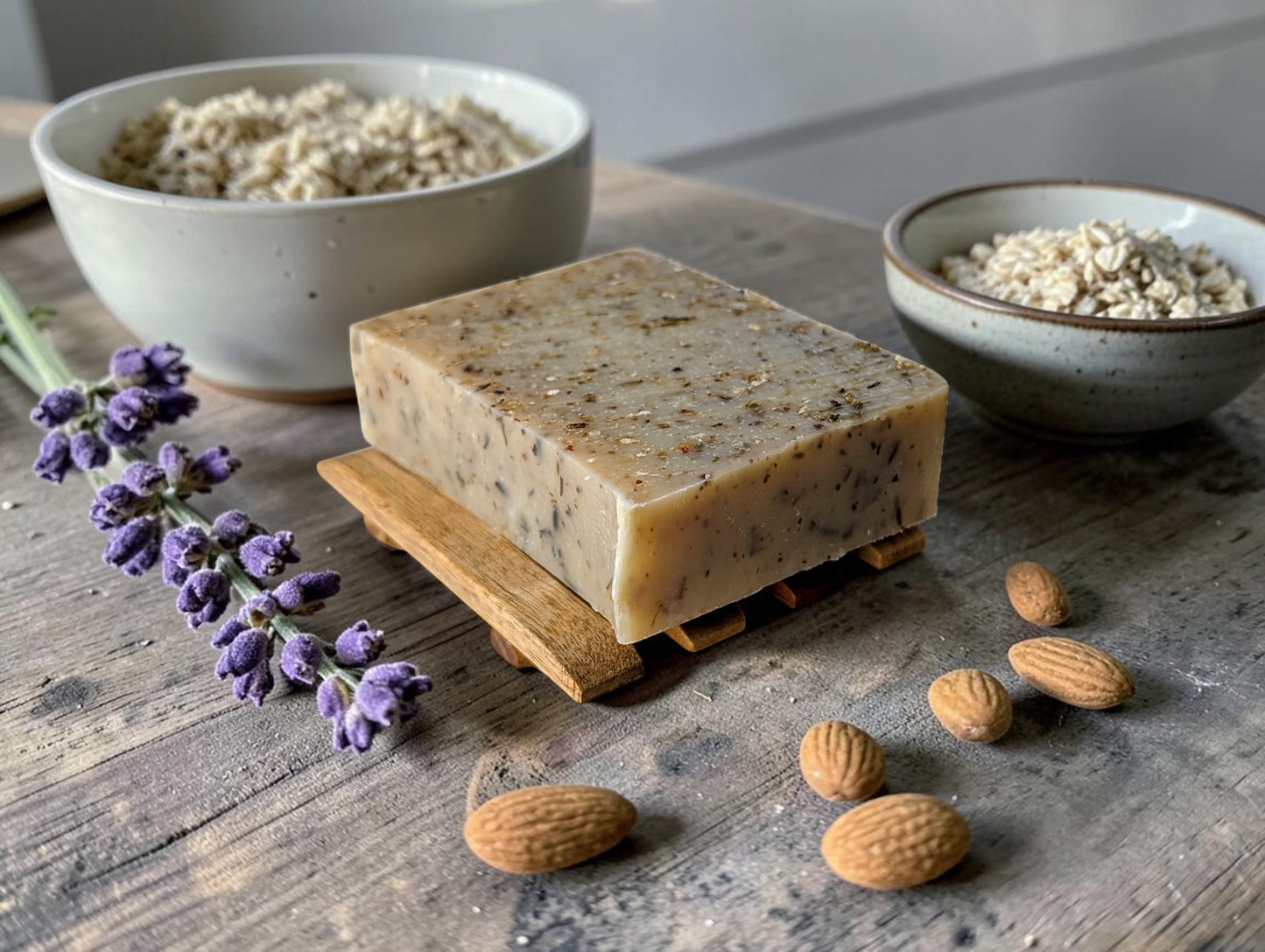 24 Pk Almond Honey & Oats with Lavender Flowers