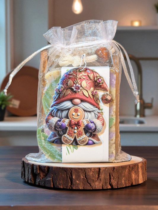 Rosemary Lavender Gnome with Gingerbread