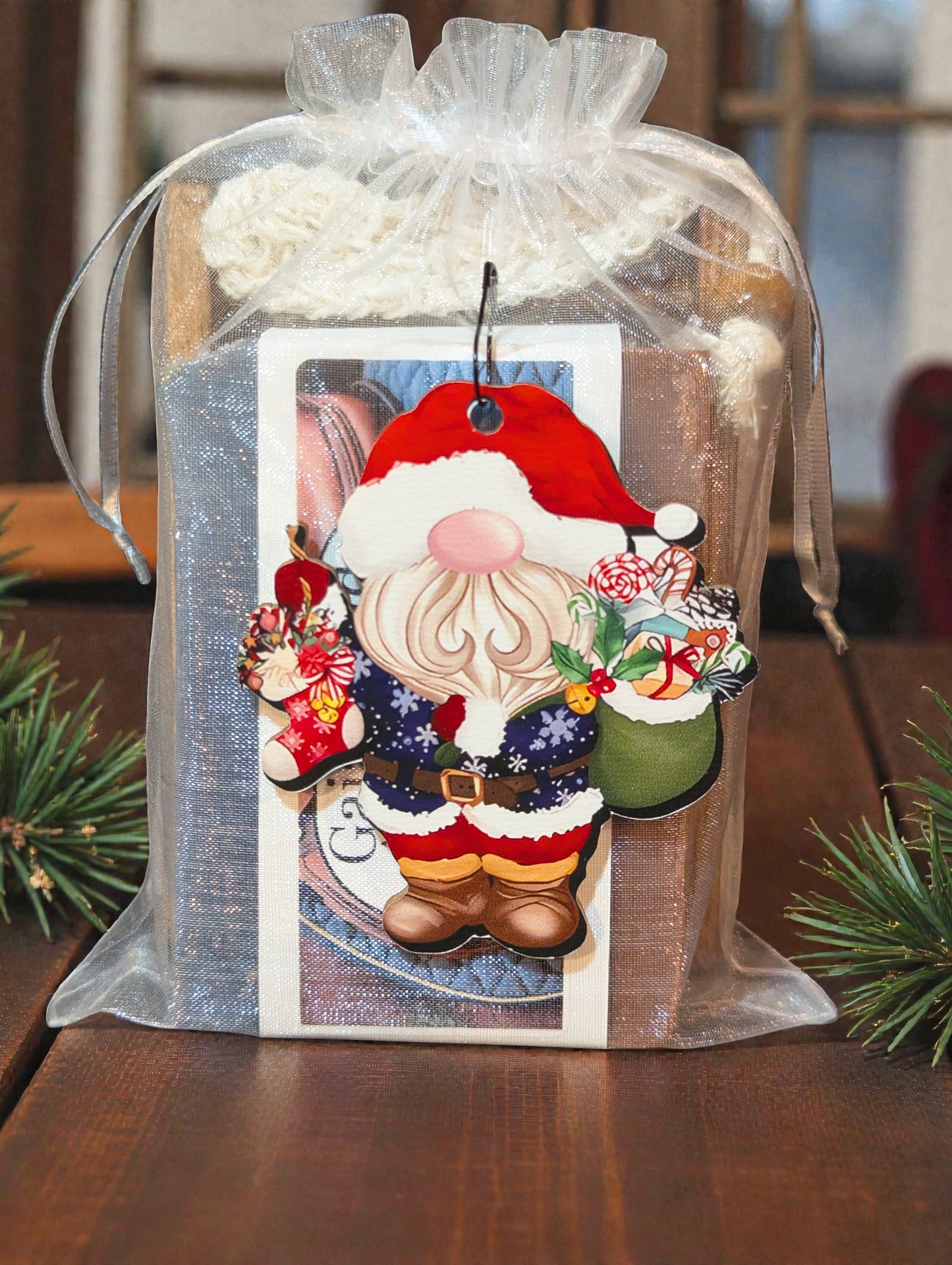 Hickory & Suede Santa