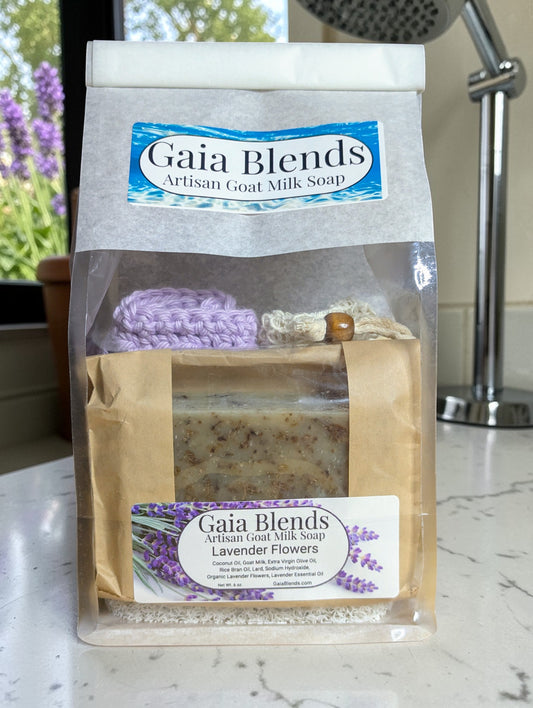 Lavender Flowers Gift Bag