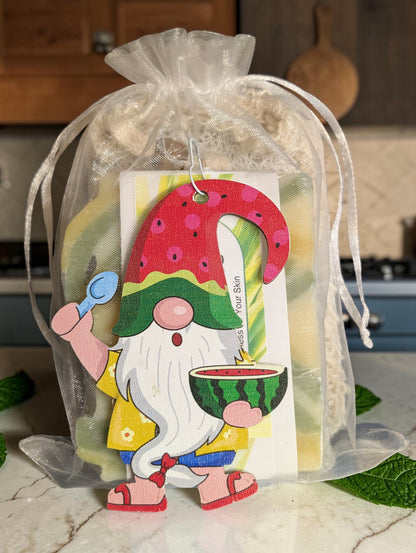 Lemongrass Gnome with Watermelon
